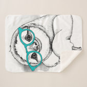 Hipster-sleuf Sherpa Deken (Voorkant (horizontaal))