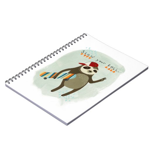 Hipster-sleuf | Vertraag uw rol Notitieboek (Linkerzijde)