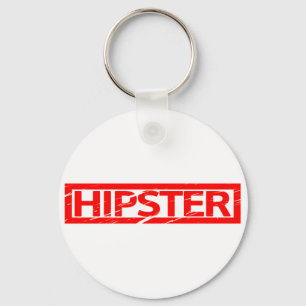 Hipster Stamp Sleutelhanger