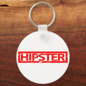 Hipster Stamp Sleutelhanger (Voorkant)