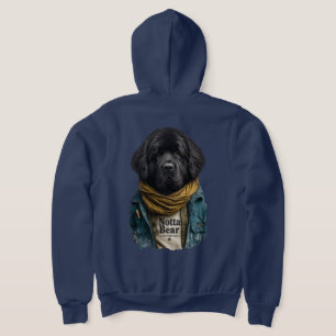 Hipster Stedelijke Newf – Notta Bear Stijl Hoodie