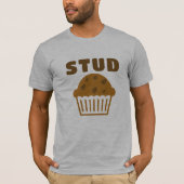 Hipster Stud Muffin Cupcake Muffin Graphic Funny T-shirt (Voorkant)