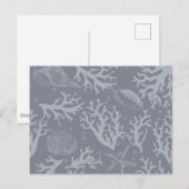Hipster Style Coral Reef Briefkaart (Voorkant / Achterkant)
