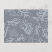 Hipster Style Coral Reef Briefkaart (Voorkant)