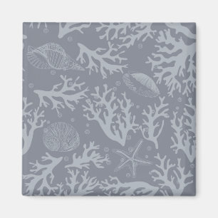 Hipster Style Coral Reef Magneet