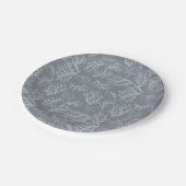 Hipster Style Coral Reef Papieren Bordje (Gekanteld)