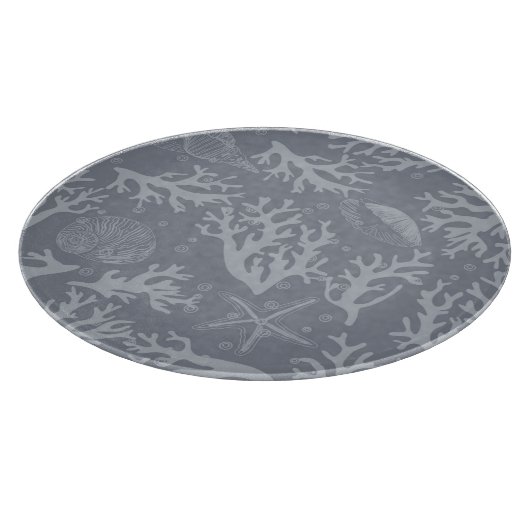 Hipster Style Coral Reef Snijplank (Hoek)