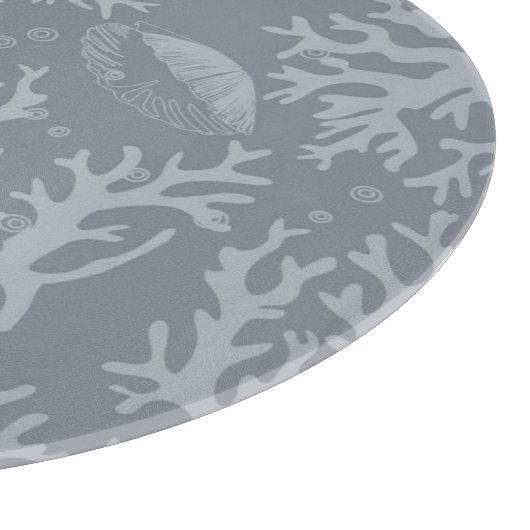 Hipster Style Coral Reef Snijplank (Hoek)