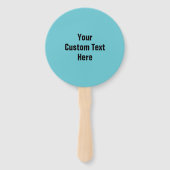 Hipster T-Rex aangepaste tekst hand fan set Handwaaier (Achterkant)