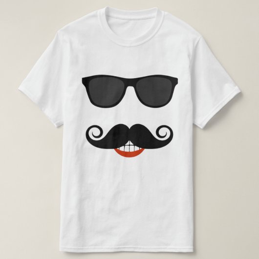 Hipster T-shirt (Design voorkant)