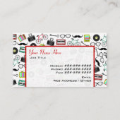 Hipster ThMED Visitekaartje (Achterkant)