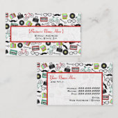 Hipster ThMED Visitekaartje (Voorkant / Achterkant)