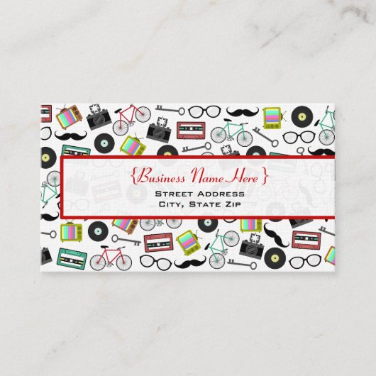 Hipster ThMED Visitekaartje (Voorkant)