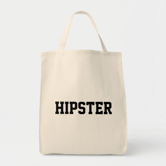 hipster tote bag (Voorkant)