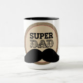 Hipster vader Mokken: De ultieme snor Collectie Mok (Midden)