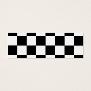 Hipster voor zwarte en witte toetsenbord mini visitekaartjes