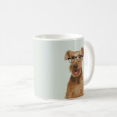 Hipster Welsh Terrier Mok voor Hondenliefhebbers (Voorkant rechts)