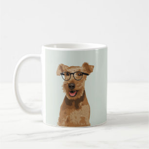 Hipster Welsh Terrier Mok voor Hondenliefhebbers