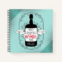 Hipster wijndruiven tijdschrift food pairing notit notitieboek