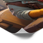 Hipster Winnie de Pooh 1 Poster (Hoek)