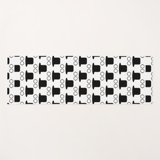 hipster yogamat (Voorkant (horizontaal))