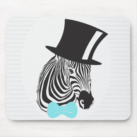 Hipster Zebra Muismat (Voorkant)