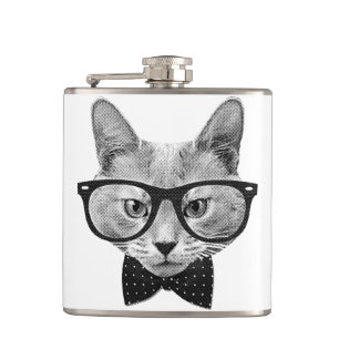 hipsterkat heupfles