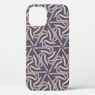 Hipsterpatroon met veelhoekige elementen. driehoek Case-Mate iPhone case