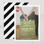 Hipsters | Aankondiging Save the Date (Voorkant / Achterkant)