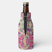 Hipsters Geometric Pattern. Flesjeskoeler (Fles Achterkant)