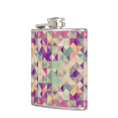  Hipsters Geometric Pattern. Heupfles (Links)