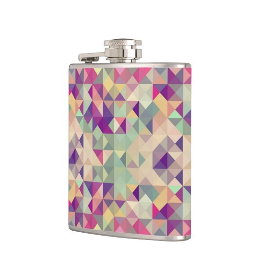 Hipsters Geometric Pattern. Heupfles (Links)