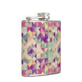  Hipsters Geometric Pattern. Heupfles (Rechts)