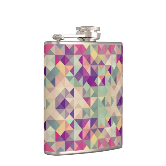 Hipsters Geometric Pattern. Heupfles (Rechts)