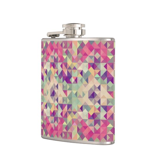 Hipsters Geometric Pattern. Heupfles (Links)