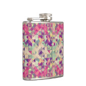  Hipsters Geometric Pattern. Heupfles (Rechts)