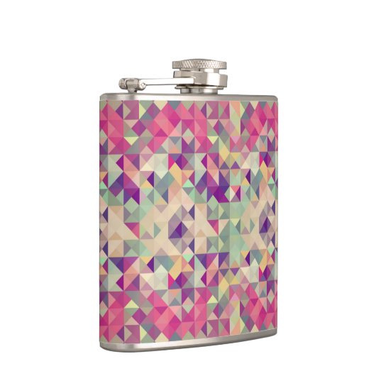  Hipsters Geometric Pattern. Heupfles (Rechts)