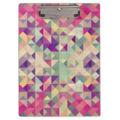  Hipsters Geometric Pattern. Klembord (Voorkant)