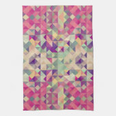  Hipsters Geometric Pattern. Theedoek (Verticaal)