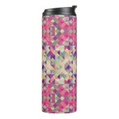  Hipsters Geometric Pattern. Thermosbeker (Gedraaid links)