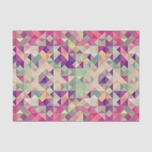  Hipsters Geometric Pattern. Tissuepapier