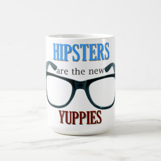 HIPSTERS zijn de nieuwe JUPPIES Koffiemok