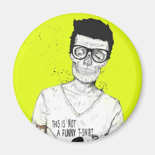 hipsters zijn niet dood magneet