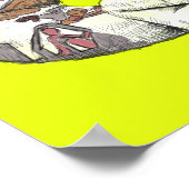 hipsters zijn niet dood poster (Hoek)