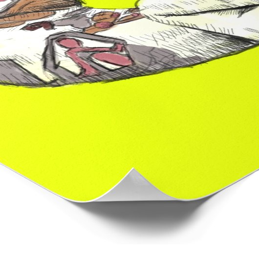 hipsters zijn niet dood poster (Hoek)