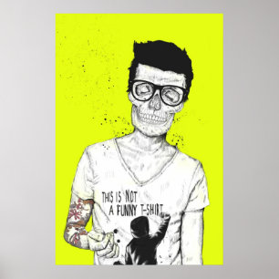 hipsters zijn niet dood poster