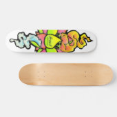 HIPTSTER FAT DADDY NEW SKOOL TATTOO LOTUS FLOWER PERSOONLIJK SKATEBOARD (Horizontaal)