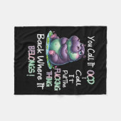 Hipyou call it OCD, ik noem het het vormsel Fleece Deken (Voorkant (Horizontaal))