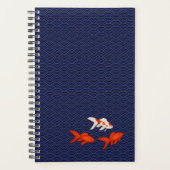 Hiragana & Goldfish Aangepaste Japanse student Planner (Voorkant)