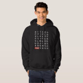 Hiragana Hoodie (Voorkant volledig)